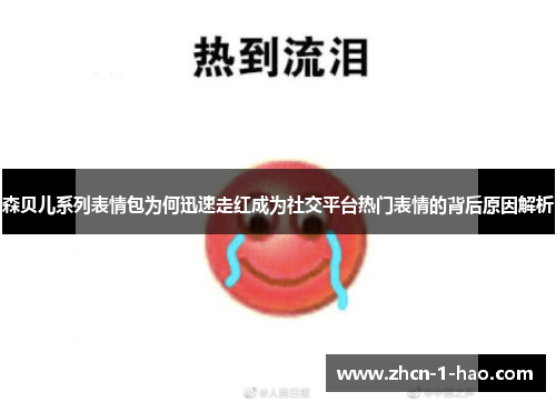 森贝儿系列表情包为何迅速走红成为社交平台热门表情的背后原因解析