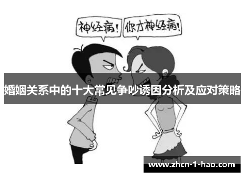 婚姻关系中的十大常见争吵诱因分析及应对策略
