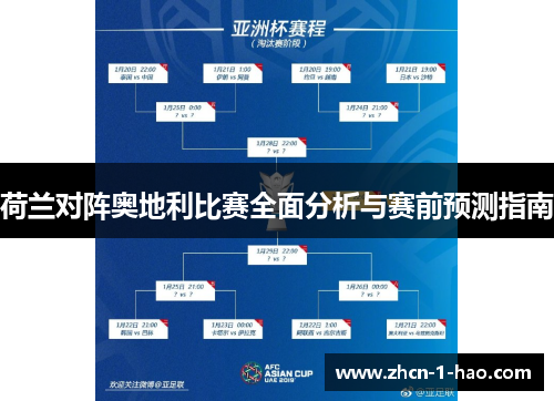 荷兰对阵奥地利比赛全面分析与赛前预测指南
